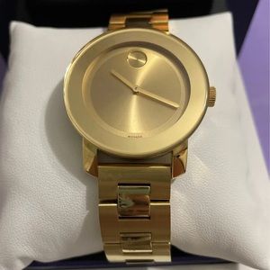 Movado Watch Gold